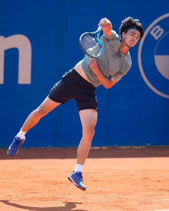 Taro Daniel Tennis - BMW Open 2021 - ATP, Tennis Herren - MTTC Iphitos - Munich - - Germany - 27 April 2021. Copyright: xJuergenxHasenkopfx