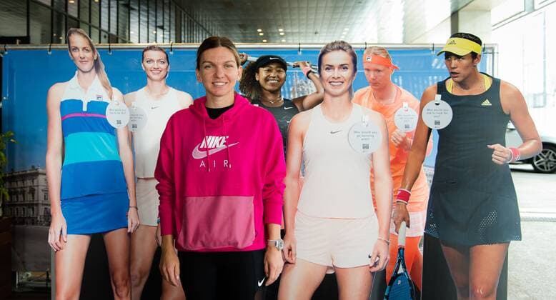 Mandatory Credit: Photo by Rob Prange Shutterstock (11876848ae) Simona Halep of Romania talks to the media ahead of the 2021 Mutua Madrid Open WTA, Tennis Damen 1000 tournament Mutua Madrid Open Qualifying, Tennis, La Caja Magica, Madrid, Spain - 27 Apr 2021 Mutua Madrid Open Qualifying, Tennis, La Caja Magica, Madrid, Spain - 27 Apr 2021  Copyright: xRobxPrange Shutterstockx 11876848ae