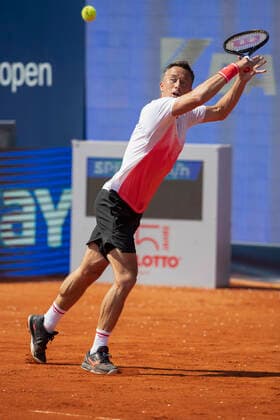 Philipp Kohlschreiber(GER) Tennis - BMW Open 2021 - ATP, Tennis Herren - MTTC Iphitos - Munich - - Germany - 27 April 2021. Copyright: xJuergenxHasenkopfx
