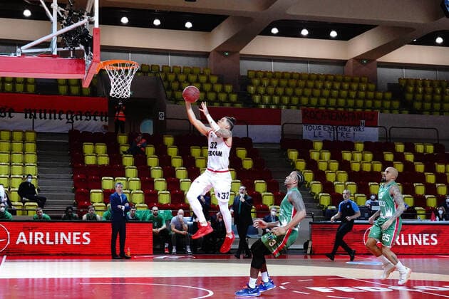 BASKETBALL : Monaco vs Unics Kazan - Finale Eurocoupe - Match 1 - Monaco - 27 04 2021 Rob Gray (AS Monaco) Monaco Monaco