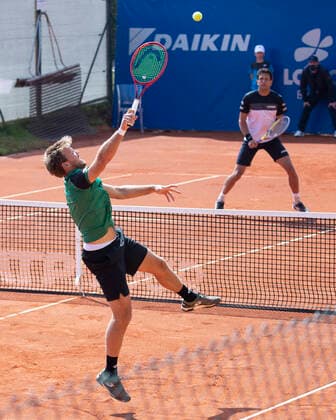 Wesley Koolhof, Kevin Krawietz, Herren Doppel Tennis - BMW Open 2021 - ATP, Tennis Herren - MTTC Iphitos - Munich - - Germany - 28 April 2021. Copyright: xJuergenxHasenkopfx