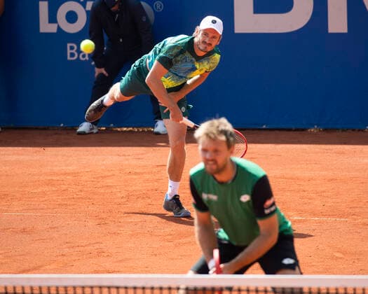 Wesley Koolhof, Kevin Krawietz, Herren Doppel Tennis - BMW Open 2021 - ATP, Tennis Herren - MTTC Iphitos - Munich - - Germany - 28 April 2021. Copyright: xJuergenxHasenkopfx