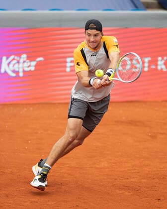 Jan-Lennard Struff (GER) Tennis - BMW Open 2021 - ATP, Tennis Herren - MTTC Iphitos - Munich - - Germany - 29 April 2021. Copyright: xJuergenxHasenkopfx