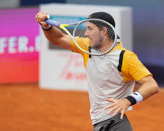 Jan-Lennard Struff (GER) Tennis - BMW Open 2021 - ATP, Tennis Herren - MTTC Iphitos - Munich - - Germany - 29 April 2021. Copyright: xJuergenxHasenkopfx