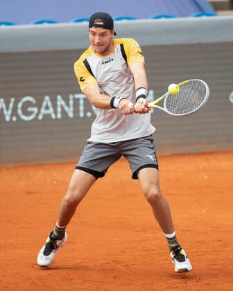 Jan-Lennard Struff (GER) Tennis - BMW Open 2021 - ATP, Tennis Herren - MTTC Iphitos - Munich - - Germany - 29 April 2021. Copyright: xJuergenxHasenkopfx