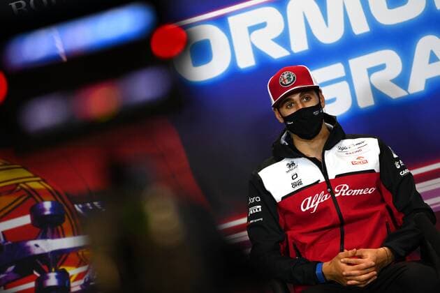 F1 Grand Prix of Portugal 99 Antonio Giovinazzi (ITA, Alfa Romeo Racing ORLEN), F1 Grand Prix of Portugal at Autodromo Internacional do Algarve on April 29, 2021 in Portimao, Portugal. (Photo by GABRIEL BOUYS AFP FIA Pool via HOCH ZWEI) Portimao Portugal Poolfoto HOCH ZWEI Pool AFP ,EDITORIAL USE ONLY