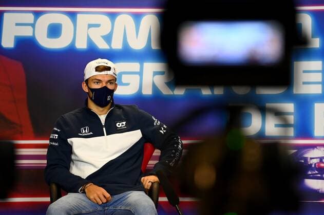 F1 Grand Prix of Portugal 10 Pierre Gasly (FRA, Scuderia AlphaTauri Honda), F1 Grand Prix of Portugal at Autodromo Internacional do Algarve on April 29, 2021 in Portimao, Portugal. (Photo by GABRIEL BOUYS AFP FIA Pool via HOCH ZWEI) Portimao Portugal Poolfoto HOCH ZWEI Pool AFP ,EDITORIAL USE ONLY
