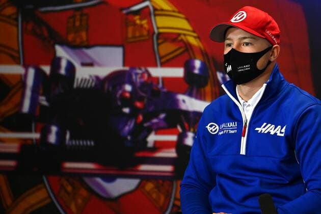 F1 Grand Prix of Portugal 9 Nikita Mazepin (RUS, Haas F1 Team), F1 Grand Prix of Portugal at Autodromo Internacional do Algarve on April 29, 2021 in Portimao, Portugal. (Photo by GABRIEL BOUYS AFP FIA Pool via HOCH ZWEI) Portimao Portugal Poolfoto HOCH ZWEI Pool AFP ,EDITORIAL USE ONLY