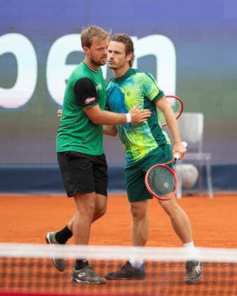 Wesley Koolhof, Kevin Krawietz, Herren Doppel Tennis - BMW Open 2021 - ATP, Tennis Herren - MTTC Iphitos - Munich - - Germany - 29 April 2021. Copyright: xJuergenxHasenkopfx