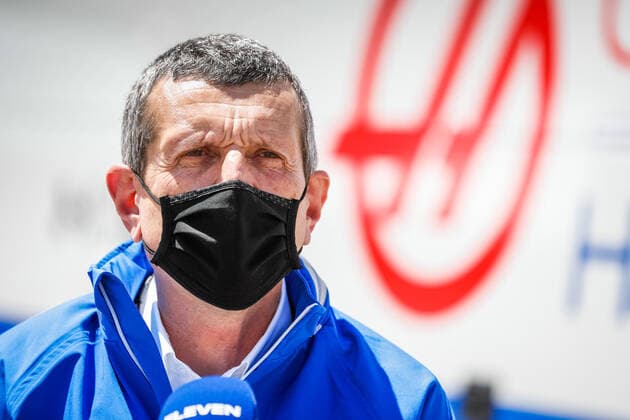 STEINER Guenther (ita), Team Principal of Haas F1 team, portrait during the Formula 1 Heineken Grande PrŽmio de Portugal 2021 from April 30 to May 2, 2021 on the Algarve International Circuit, in Portimao, Portugal FORMULE 1 : Grand Prix du Portugal - Preparations - Portimao - 29 04 2021 DPPI Panoramic  00121005__V2_4512