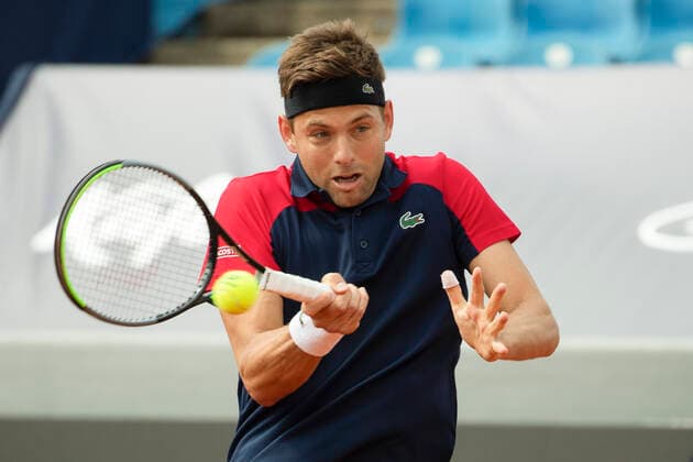 Filip Krajinovic Tennis - BMW Open 2021 - ATP, Tennis Herren - MTTC Iphitos - Munich - - Germany - 30 April 2021. Copyright: xJuergenxHasenkopfx
