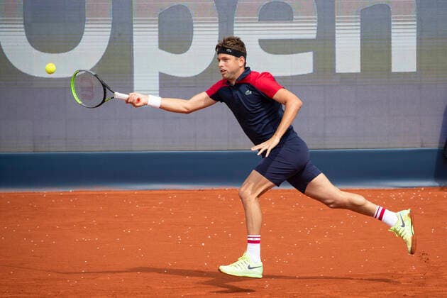 Filip Krajinovic Tennis - BMW Open 2021 - ATP, Tennis Herren - MTTC Iphitos - Munich - - Germany - 30 April 2021. Copyright: xJuergenxHasenkopfx
