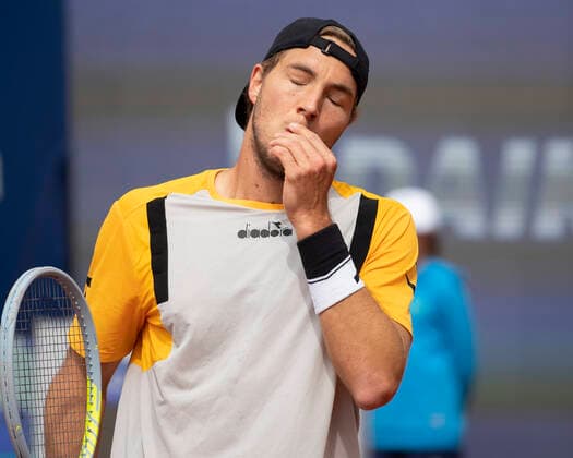 Jan-Lennard Struff (GER) reagiert enttaeuscht, Enttaeuschung,Emotion Copyright: xJuergenxHasenkopfx