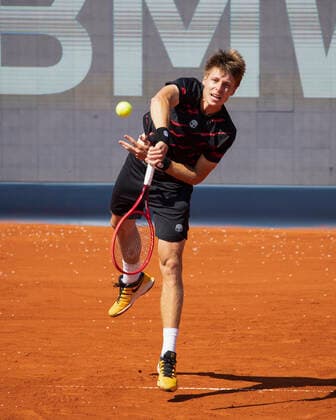 Ilya Ivashka (BLR) Tennis - BMW Open 2021 - ATP, Tennis Herren - MTTC Iphitos - Munich - - Germany - 30 April 2021. Copyright: xJuergenxHasenkopfx