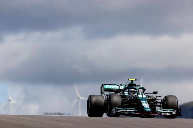 5 Sebastian Vettel (GER, Aston Martin Cognizant F1 Team), F1 Grand Prix of Portugal at Autodromo Internacional do Algarve on April 30, 2021 in Portimao, Portugal. (Photo by HOCH ZWEI) Portimao Portugal