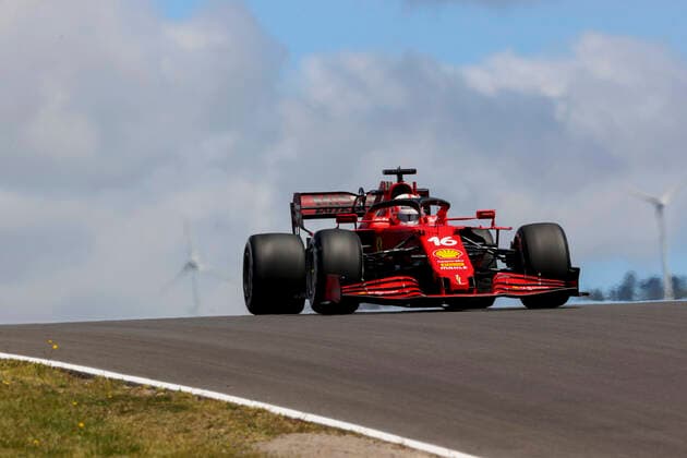16 Charles Leclerc (MON, Scuderia Ferrari Mission Winnow), F1 Grand Prix of Portugal at Autodromo Internacional do Algarve on April 30, 2021 in Portimao, Portugal. (Photo by HOCH ZWEI) Portimao Portugal