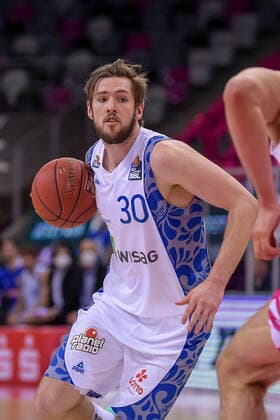 easyCredit BBL, Telekom Baskets Bonn vs. Fraport Skyliners, 30.04.2021 Jon Axel Gudmundsson (Fraport Skyliners, 30), easyCredit BBL, Telekom Baskets Bonn vs. Fraport Skyliners am 30.04.2021 im Telekom Dome Bonn, Bonn (Nordrhein-Westfalen) Copyright: xBEAUTIFULxSPORTS Mueller-Laschetx