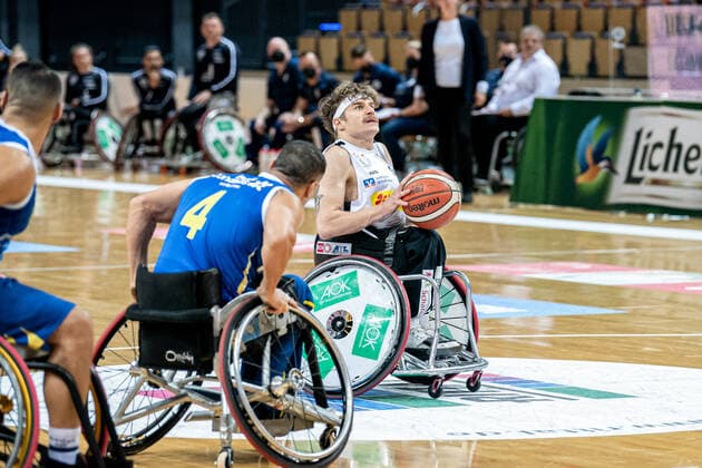 Champions Cup 2021; RSV Lahn-Dill - BSR ACE Gran Canaria Christopher Huber ( 9 RSV Lahn-Dill), Angel David Hernandez ( 4 BSR ACE Gran Canaria) Champions Cup 2021; RSV Lahn-Dill - BSR ACE Gran Canaria 30.04.2021; Rittal Arena, Wetzlar (Hessen) Copyright: xBEAUTIFULxSPORTS Roeczeyx