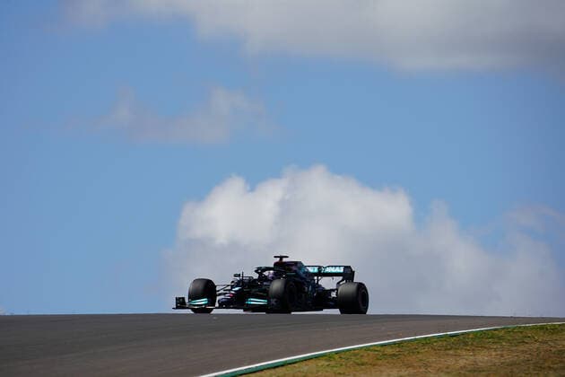 FORMULA 1 HEINEKEN PORTUGUESE GRAND PRIX 2021 30.04.2021, Autodromo Internacional do Algarve, Portimao, FORMULA 1 HEINEKEN PORTUGUESE GRAND PRIX 2021,im Bild Lewis Hamilton (GBR 44), Mercedes-AMG Petronas Formula One Team