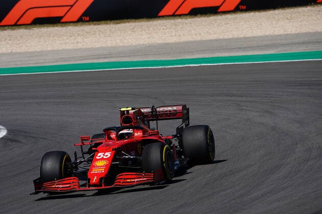 FORMULA 1 HEINEKEN PORTUGUESE GRAND PRIX 2021 30.04.2021, Autodromo Internacional do Algarve, Portimao, FORMULA 1 HEINEKEN PORTUGUESE GRAND PRIX 2021,im Bild Carlos Sainz Jr. (ESP 55), Scuderia Ferrari Mission Winnow