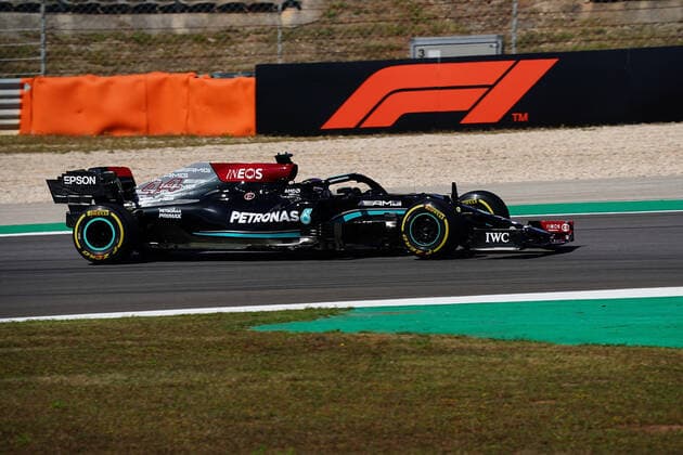 FORMULA 1 HEINEKEN PORTUGUESE GRAND PRIX 2021 30.04.2021, Autodromo Internacional do Algarve, Portimao, FORMULA 1 HEINEKEN PORTUGUESE GRAND PRIX 2021,im Bild Lewis Hamilton (GBR 44), Mercedes-AMG Petronas Formula One Team
