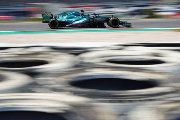 FORMULA 1 HEINEKEN PORTUGUESE GRAND PRIX 2021 30.04.2021, Autodromo Internacional do Algarve, Portimao, FORMULA 1 HEINEKEN PORTUGUESE GRAND PRIX 2021,im Bild Lance Stroll (CAN 18), Aston Martin Cognizant Formula One Team
