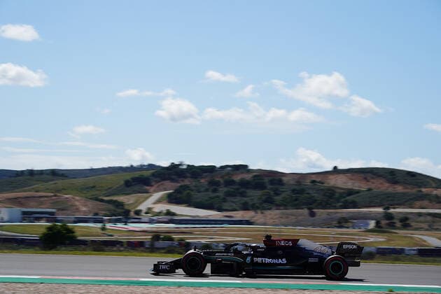 FORMULA 1 HEINEKEN PORTUGUESE GRAND PRIX 2021 30.04.2021, Autodromo Internacional do Algarve, Portimao, FORMULA 1 HEINEKEN PORTUGUESE GRAND PRIX 2021,im Bild Lewis Hamilton (GBR 44), Mercedes-AMG Petronas Formula One Team