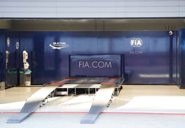 FORMULA 1 HEINEKEN PORTUGUESE GRAND PRIX 2021 30.04.2021, Autodromo Internacional do Algarve, Portimao, FORMULA 1 HEINEKEN PORTUGUESE GRAND PRIX 2021,im Bild FIA Garage