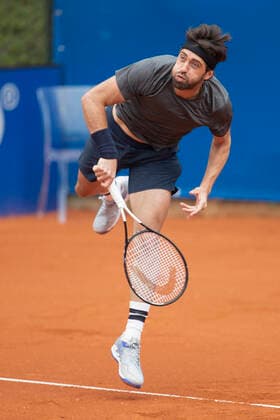 Nikoloz Basilashvili(GEO) Tennis - BMW Open 2021 - ATP, Tennis Herren - MTTC Iphitos - Munich - - Germany - 1 May 2021. Copyright: xJuergenxHasenkopfx