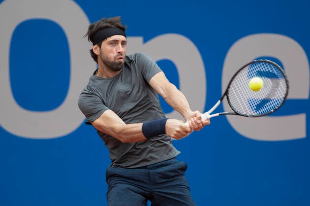 Nikoloz Basilashvili(GEO) Tennis - BMW Open 2021 - ATP, Tennis Herren - MTTC Iphitos - Munich - - Germany - 1 May 2021. Copyright: xJuergenxHasenkopfx