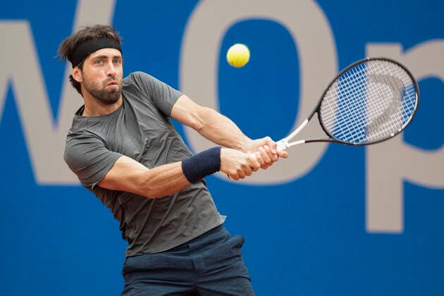 Nikoloz Basilashvili(GEO) Tennis - BMW Open 2021 - ATP, Tennis Herren - MTTC Iphitos - Munich - - Germany - 1 May 2021. Copyright: xJuergenxHasenkopfx