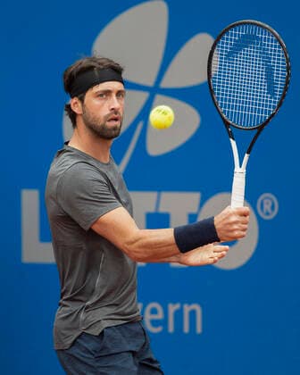 Nikoloz Basilashvili(GEO) Tennis - BMW Open 2021 - ATP, Tennis Herren - MTTC Iphitos - Munich - - Germany - 1 May 2021. Copyright: xJuergenxHasenkopfx