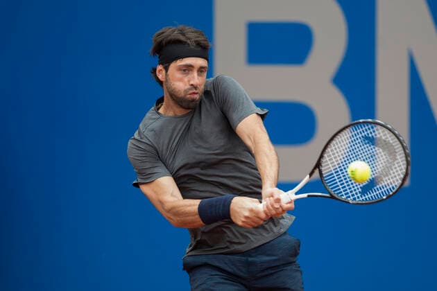 Nikoloz Basilashvili(GEO) Tennis - BMW Open 2021 - ATP, Tennis Herren - MTTC Iphitos - Munich - - Germany - 1 May 2021. Copyright: xJuergenxHasenkopfx