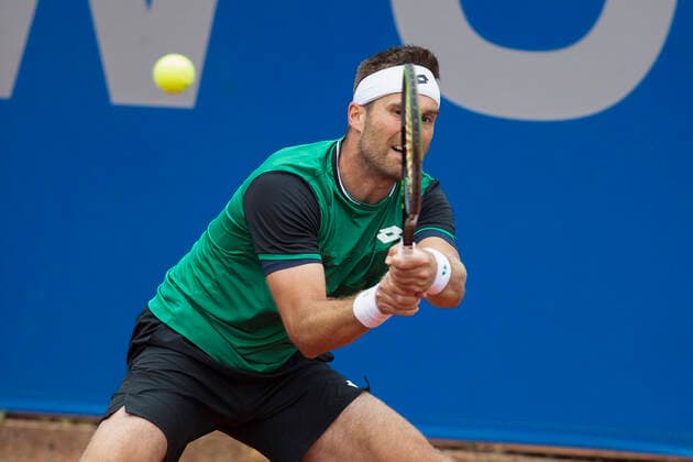 Norbert Gombos (SVK) Tennis - BMW Open 2021 - ATP, Tennis Herren - MTTC Iphitos - Munich - - Germany - 1 May 2021. Copyright: xJuergenxHasenkopfx