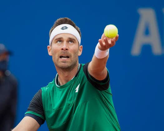 Norbert Gombos (SVK) Tennis - BMW Open 2021 - ATP, Tennis Herren - MTTC Iphitos - Munich - - Germany - 1 May 2021. Copyright: xJuergenxHasenkopfx