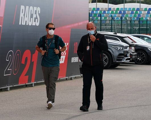 FORMULA 1 HEINEKEN PORTUGUESE GRAND PRIX 2021 01.05.2021, Autodromo Internacional do Algarve, Portimao, FORMULA 1 HEINEKEN PORTUGUESE GRAND PRIX 2021,im Bild Sebastian Vettel (DEU 5), Aston Martin Cognizant Formula One Team