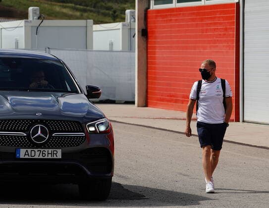 FORMULA 1 HEINEKEN PORTUGUESE GRAND PRIX 2021 01.05.2021, Autodromo Internacional do Algarve, Portimao, FORMULA 1 HEINEKEN PORTUGUESE GRAND PRIX 2021,im Bild Valtteri Bottas (FIN 77), Mercedes-AMG Petronas Formula One Team