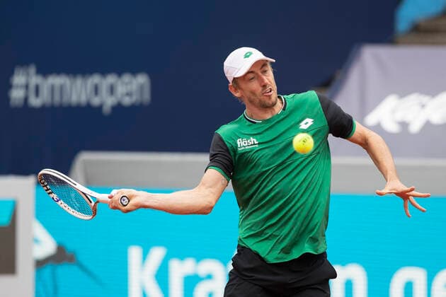 John Millman Tennis - BMW Open 2021 - ATP, Tennis Herren - MTTC Iphitos - Munich - - Germany - 1 May 2021. Copyright: xJuergenxHasenkopfx