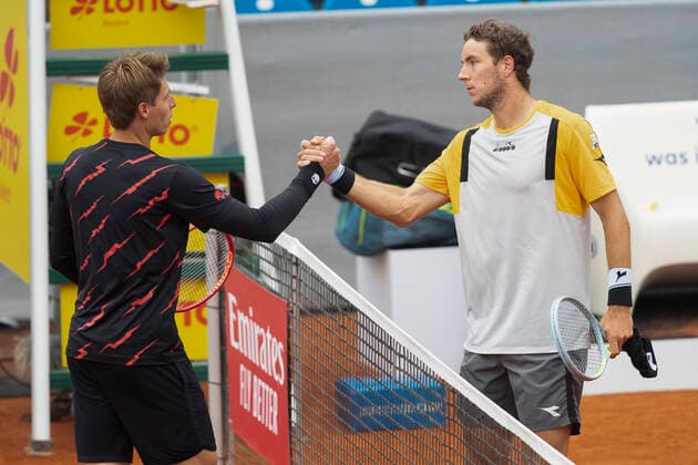 Jan-Lennard Struff (GER) Tennis - BMW Open 2021 - ATP, Tennis Herren - MTTC Iphitos - Munich - - Germany - 1 May 2021. Copyright: xJuergenxHasenkopfx