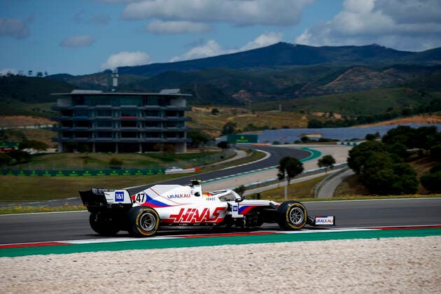 47 Mick Schumacher (GER, Haas F1 Team), F1 Grand Prix of Portugal at Autodromo Internacional do Algarve on May 1, 2021 in Portimao, Portugal. (Photo by HOCH ZWEI) Portimao Portugal