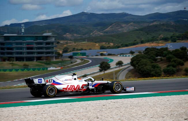 47 Mick Schumacher (GER, Haas F1 Team), F1 Grand Prix of Portugal at Autodromo Internacional do Algarve on May 1, 2021 in Portimao, Portugal. (Photo by HOCH ZWEI) Portimao Portugal