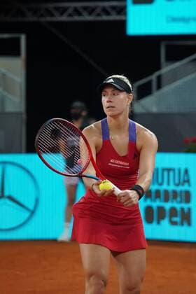 Women s Singles match Petra Kvitova agains Angelique Kerber on day three of the WTA, Tennis Damen 1000 - Mutua Madrid Open 2021 at La Caja Magica on May 01, 2021 in Madrid, Spain David Cordon Press Cordon Press