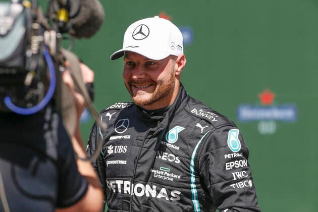 77 Valtteri Bottas (FIN, Mercedes-AMG Petronas F1 Team), F1 Grand Prix of Portugal at Autodromo Internacional do Algarve on May 1, 2021 in Portimao, Portugal. (Photo by HOCH ZWEI) Portimao Portugal