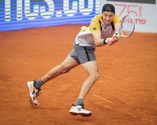 Jan-Lennard Struff (GER) Tennis - BMW Open 2021 - ATP, Tennis Herren - MTTC Iphitos - Munich - - Germany - 1 May 2021. Copyright: xJuergenxHasenkopfx