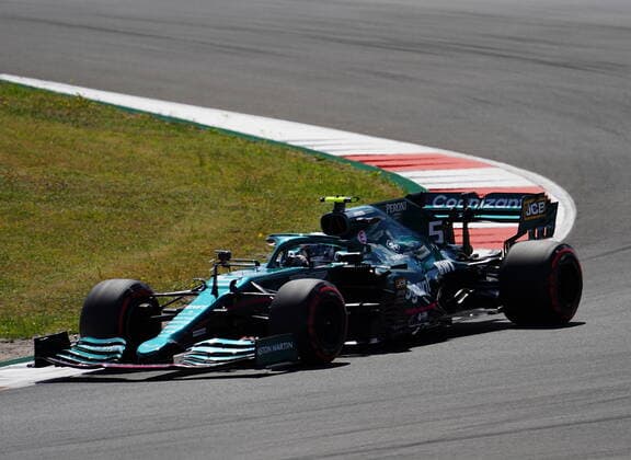 FORMULA 1 HEINEKEN PORTUGUESE GRAND PRIX 2021 01.05.2021, Autodromo Internacional do Algarve, Portimao, FORMULA 1 HEINEKEN PORTUGUESE GRAND PRIX 2021,im Bild Sebastian Vettel (DEU 5), Aston Martin Cognizant Formula One Team