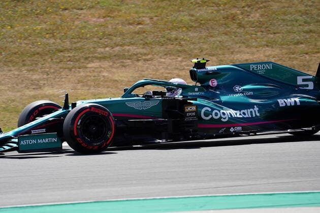 FORMULA 1 HEINEKEN PORTUGUESE GRAND PRIX 2021 01.05.2021, Autodromo Internacional do Algarve, Portimao, FORMULA 1 HEINEKEN PORTUGUESE GRAND PRIX 2021,im Bild Sebastian Vettel (DEU 5), Aston Martin Cognizant Formula One Team