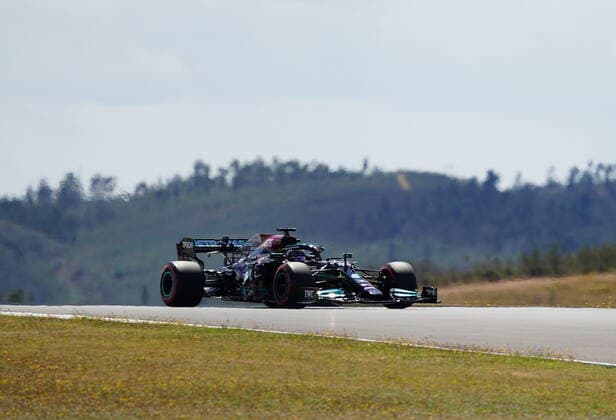 FORMULA 1 HEINEKEN PORTUGUESE GRAND PRIX 2021 01.05.2021, Autodromo Internacional do Algarve, Portimao, FORMULA 1 HEINEKEN PORTUGUESE GRAND PRIX 2021,im Bild Lewis Hamilton (GBR 44), Mercedes-AMG Petronas Formula One Team