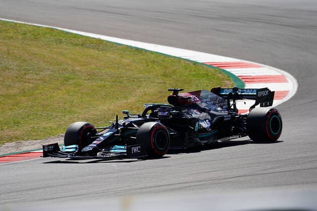 FORMULA 1 HEINEKEN PORTUGUESE GRAND PRIX 2021 01.05.2021, Autodromo Internacional do Algarve, Portimao, FORMULA 1 HEINEKEN PORTUGUESE GRAND PRIX 2021,im Bild Lewis Hamilton (GBR 44), Mercedes-AMG Petronas Formula One Team