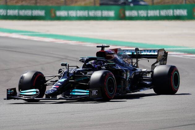 FORMULA 1 HEINEKEN PORTUGUESE GRAND PRIX 2021 01.05.2021, Autodromo Internacional do Algarve, Portimao, FORMULA 1 HEINEKEN PORTUGUESE GRAND PRIX 2021,im Bild Lewis Hamilton (GBR 44), Mercedes-AMG Petronas Formula One Team