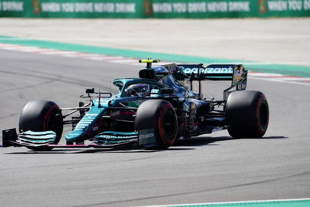 FORMULA 1 HEINEKEN PORTUGUESE GRAND PRIX 2021 01.05.2021, Autodromo Internacional do Algarve, Portimao, FORMULA 1 HEINEKEN PORTUGUESE GRAND PRIX 2021,im Bild Sebastian Vettel (DEU 5), Aston Martin Cognizant Formula One Team